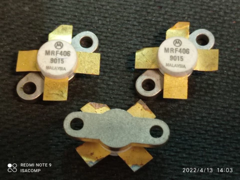 Transistor Mrf406 Rf Npn 4amp 40v Motorola
