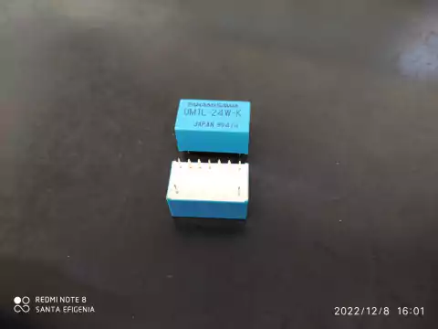 Rele Um1l-24w-k 24v 1amp 8 Pinos Takamisawa