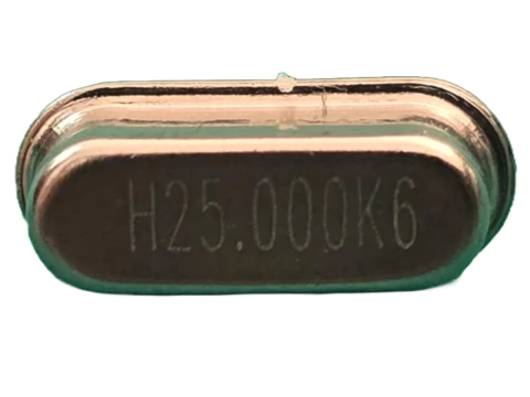 Cristal 25,000mhz hc49s