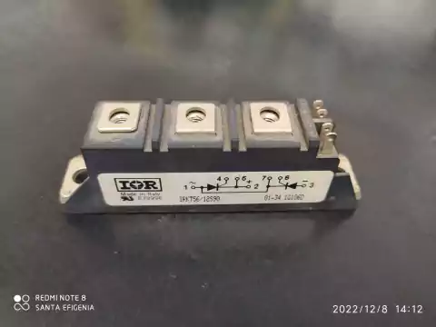 Modulo Irkt56/12s90 56amp 1200v Scr Ir Usado