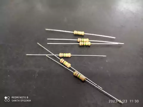 Resistor 1m 1/2w 5% 8mm