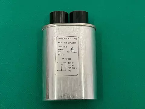 Capacitor Microondas 0,91uf/2100v 52x32x71mm Faston 6,3mm 3t