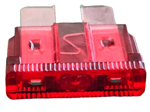 Fusivel Automotivo Lamina 10amp 18mm Medio - Fe