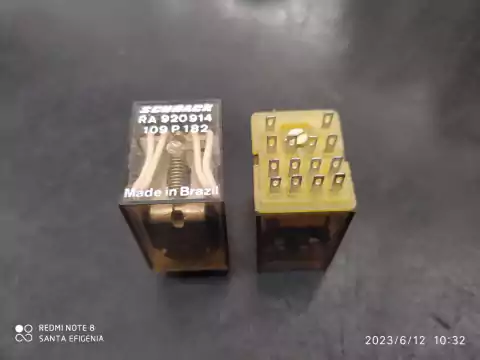 Rele Ra920914 14 Terminais Schrack