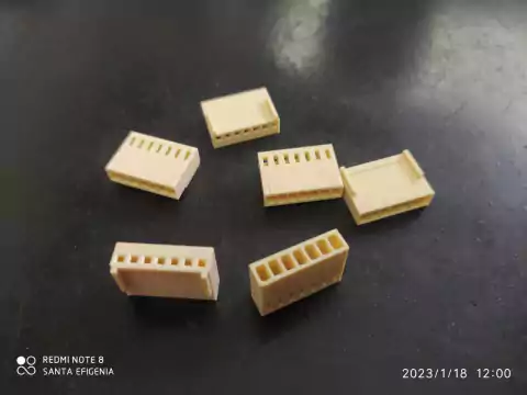 Conector Kk 2512 2,54mm 7 vias Femea Excon