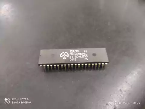 Circuito Integrado Z8 Romless = Z0868108psc Zilog