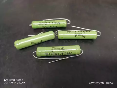 Resistor de Fio 200r 10w 5%