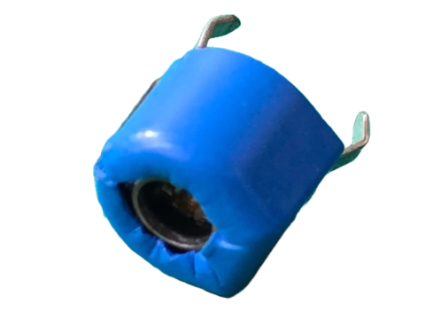 Capacitor Variavel Trimer 3pf a 12pf 6mm Azul