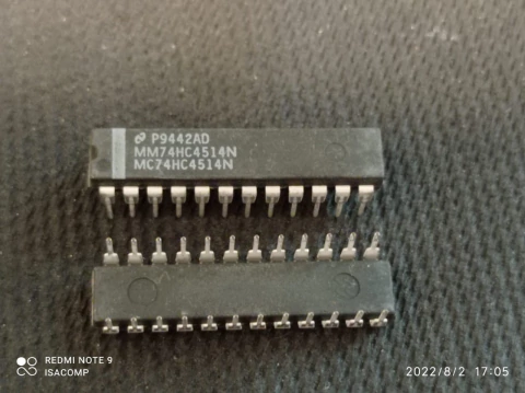 Circuito Integrado 74hc4514n 74hc4514 National