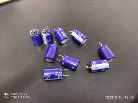 Capacitor Eletrolitico 1000uf/16v 85° 10x16mm Panasonic Pre