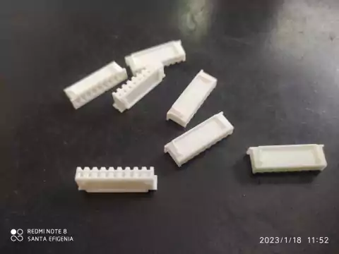 Conector Kk 2501 2,54mm 9 Vias Femea