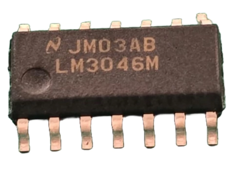 Circuito Integrado Lm3046m = Lm3046 Smd National