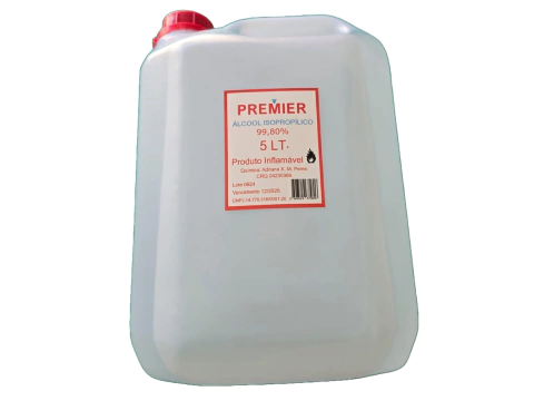 Alcool Isopropilico 5 Litros 99,8% Premier
