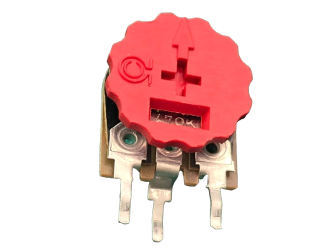 Trimpot 470k Vertical 14mm Com Botão Constanta