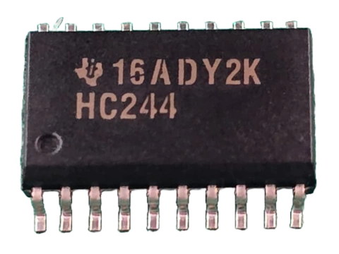 Circuito Integrado 74hc244 Hc244 Smd Texas