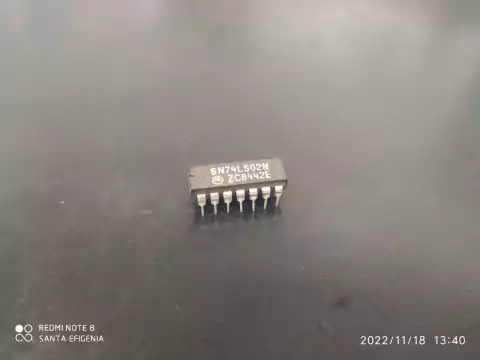 Circuito Integrado 74ls02n 74ls02 Motorola