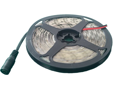 Fita de Led Verde 12v 3528 60Leds/Mt Ip65 Rolo 5 Mts