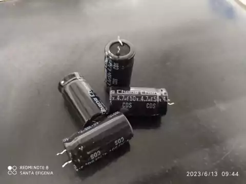 Capacitor Eletrolitico 4,7uf/50v 105° 16x30mm Bipolar Chang