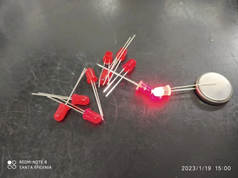 Led Vermeho 5mm Difuso