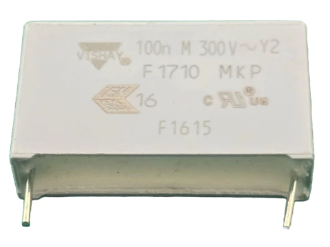 Capacitor Poliester 100nf/300v = 100k/300v Y2 Supressor 22,5mm Mkp Vishay
