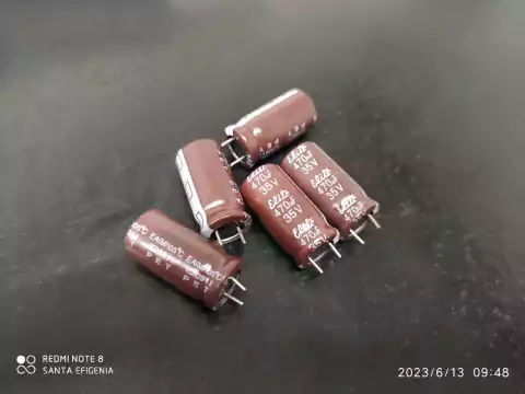 Capacitor Eletrolitico 470uf/35v 105° 10x20mm Pre Elite