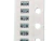 Rede Resistiva 30r 8 Pinos 5% 0402*4 Smd 0,5x1mm X4