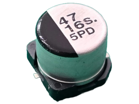 Capacitor Eletrolitico 47/16v Smd 105º 6x5mm Eee1ca470sp Panasonic