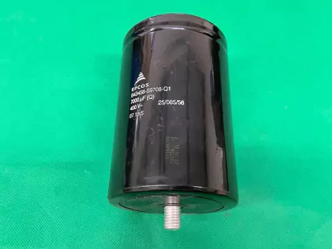 Capacitor Eletrolitico 7000uf/400v Giga 85° 90x130mm Serie B43458 Parafuso Base Epcos Seminovo
