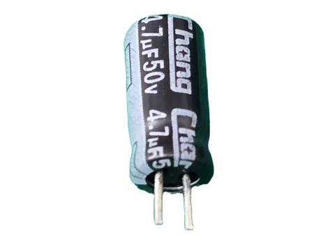 Capacitor Eletrolitico 4,7uf/50v 105° 5x11mm Pre Chang