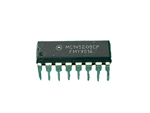 Circuito Integrado Cd4520bcp Cd4520 = Mc14520bcp Mc14520 Motorola