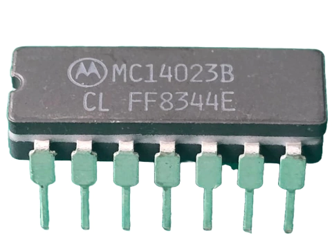 Circuito Integrado Cd4023 = Mc14023b = Mc14023 Ceramico Motorola