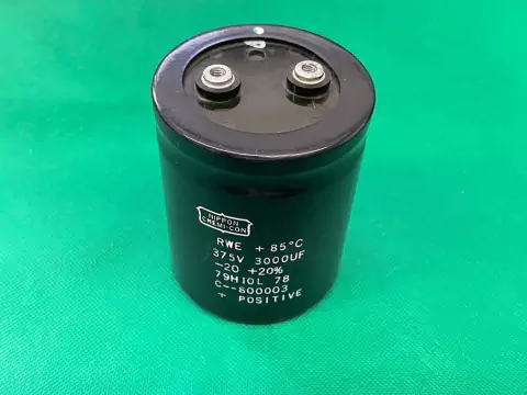 Capacitor Eletrolitico 3000uf/375v Giga 85º 75x95mm Chemicon Seminovo