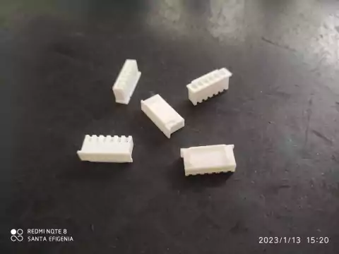 Conector Kk 2501 2,54mm 6 Vias Femea Excon