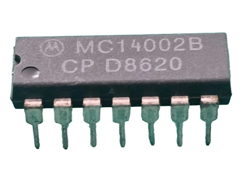 Circuito Integrado Cd4002 = Mc14002bcp Mc14002 Motorola