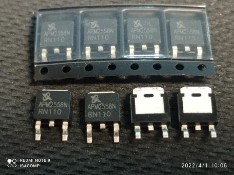 Transistor Apm2558nuc-trg Apm2558 Mosfet N 60amp 20v Smd Dpak To252