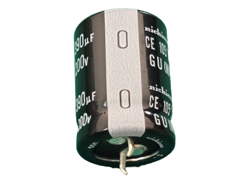 Capacitor Eletrolitico 390uf/200v Snap-In 105° 22x30mm S. Gu Nichicon