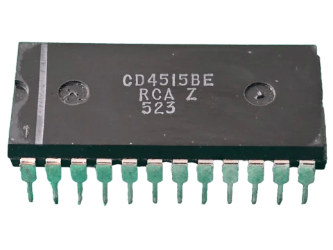 Circuito Integrado Cd4515be Cd4515 Rca