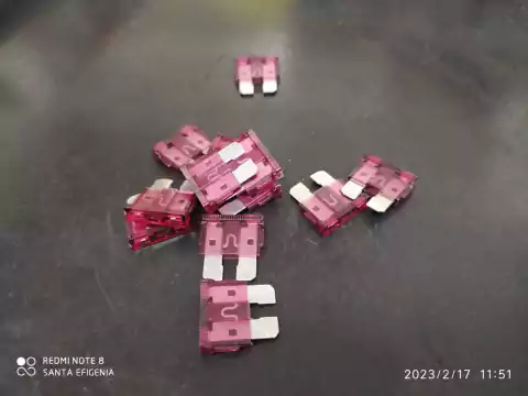 Fusivel Automotivo Lamina 40amp 18mm