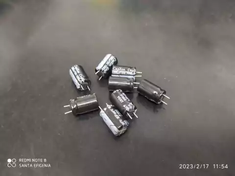 Capacitor Eletrolitico 1000uf/16v 105° 10x16mm Capxon