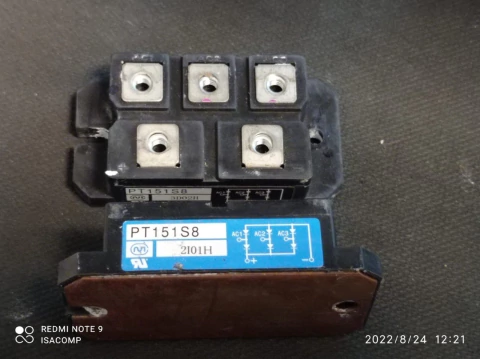 Ponte Retificadora Trifasica Pt151s8 150amp 800v Rui Usado