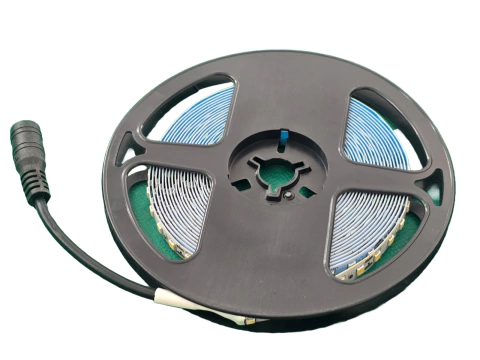 Fita de Led Branco Neutro 12v 3528 120Leds/Mt Ip20 Rolo 5Mts