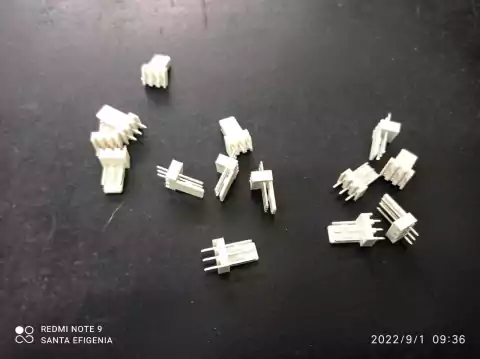 Conector Kk 2512 2,54mm 3 Vias Macho 180° Excon