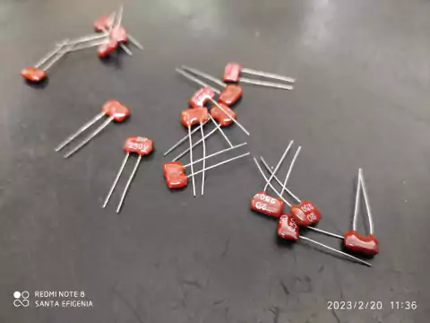 Capacitor Mica Prata 2pf/250v Tolerancia 0,5pf Icl