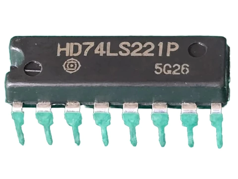 Circuito Integrado 74ls221p 74ls221 Hitachi