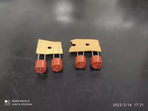 Micro Fusivel Radial 1amp 250v Redondo