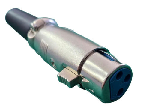 Plug Xlr 3 Vias Femea Ls1013