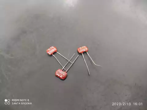 Capacitor Mica Prata 2,7pf/500v Tolerancia 1pf Cm0 Icl