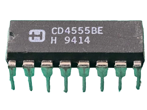Circuito Integrado Cd4555be Cd4555 Harris