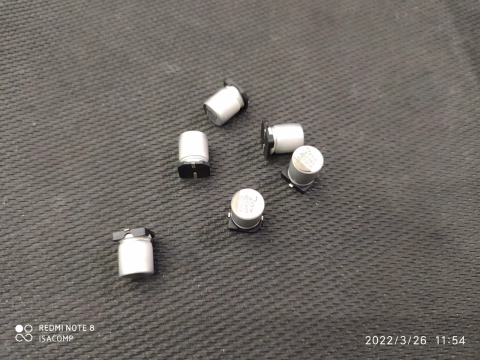 Capacitor Eletrolítico 220uf/25v Smd 105º 8x10mm Samyoung