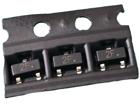 Transistor 2n2907a = Mmbt2907 = 2f Smd Sot23 Pnp 0,6amp - 60v